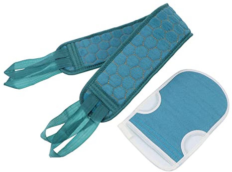 FRCOLOR 2 Stück Rückenpeeling Handschuhe Badetuch Hautmassage Peelinghandschuhe Für Körperreinigung Hautschonendes Material Für Männer Und Frauen Duschzubehör Für Tägliches