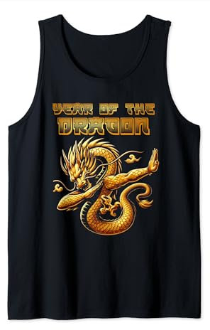 Nouvel An Lunaire Nouvel An Chinois 2024 Année Du Dragon Débardeur