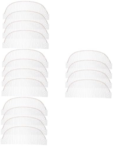 FRCOLOR 16stücke Lace Wig Closure Atmungsaktives Haarnetz Für Perückenherstellung Tiefbraun Für -projekte Stark Und