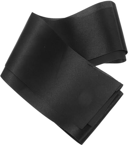 LALADEFIEE 5stücke Schwarze Leere Schärpen Für -dekorationen Tragbare Schärpen Für Abschlussfeiern Und Partys Vielseitige Accessoires Für Und Feiern