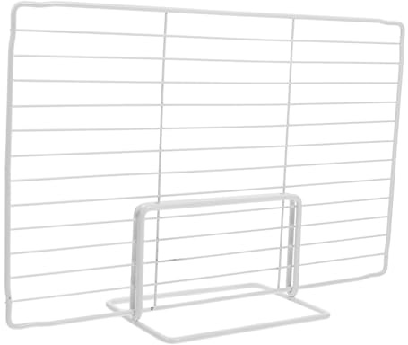 Veemoon Freezer Iron Wire Divider, Fridge Shelf Separator for Refrigerator Shelves, White Iron Construction, Sturdy Partition for Home and Commercial Kitchens