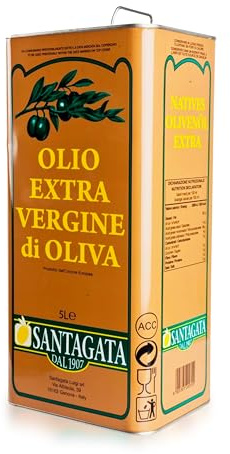 LORENZO COSTA FU EUGENIO Olio Extravergine di oliva comunitario | Latta 5L | Olio di oliva extravergine comunitario filtrato | Olio oliva extravergine comunitario estratto a freddo