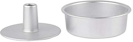 ZWTPGKRD Kuchenform, 1,7 cm, 20,3 cm, 20,3 cm, 25,4 cm, abnehmbarer Boden, Aluminiumlegierung, Kuchen-Backblech, runde Form, Backzubehör