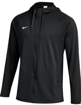 Nike Mens Full Zip Relentless Jacket (US, Alpha, XX-Large, Regular, Regular, Black)