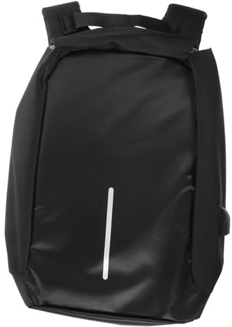 Mochila Antirrobo de 15, 6 Pulgadas Decoracion Colegio, USB y Contraseña