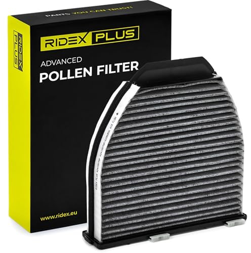RIDEX PLUS 424I0070P Innenraumfilter Pollenfilter Aktivkohlefilter Höhe: 72 Breite: 282 Länge: 252 Kompatibel mit VW Golf 7 Schrägheck 5G1, BQ1, BE1, BE2 Golf 4 Schrägheck 1J1 Golf 6 5K1, BMW