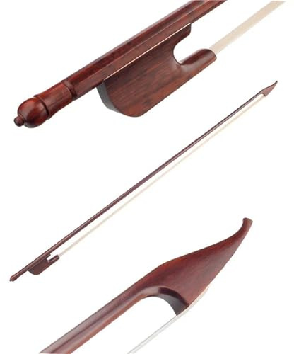 Estándar Arco De Violín Arcos De Violín 4/4 Crin Blanca Buen Equilibrio Adecuado Para Amantes La Música Actuación Profesional