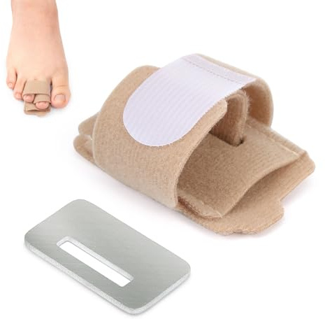 ARYIMYDP 2 Pezzi Raddrizzatore per dita a Martello, Stecche per dita dei Piedi, dita Rotte, dita Storte e dita Sovrapposte, Adatto a Scarpe da Ginnastica, Scarpe Casual, Ciabatte e Simili.