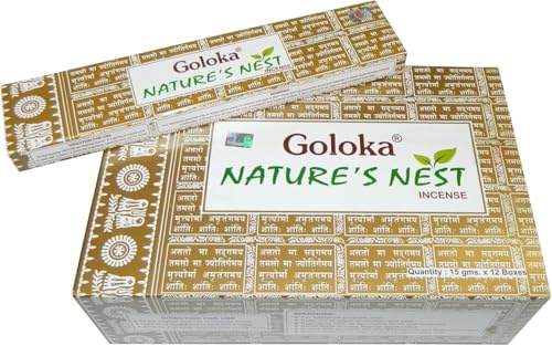 Incienso Goloka Nature´s Nest - 12 Cajas x 15g -