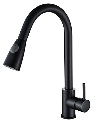 YAWEDA Negro, negro de aspiración cocina grifo bronce, cobre todo lavar verdura Cuenca, antiguo abrevadero, agua fría y caliente de antigüedades antigüedades grifo grifo clásico.