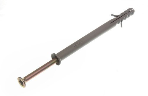 250 tasselli e viti in nylon per muratura, 8 x 100 mm