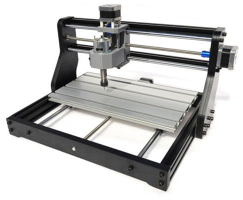 Konfiur Fraiseuse CNC, 10 000 tr/min 3018-Pro, kit de fraisage/gravure, zone de travail 300 x 180 x 45 mm, fraiseuse pour PVC, PCB, sculpture sur bois, bricolage
