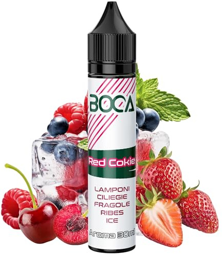 Aroma Ciliegia, Lampone, Fragola di Bosco e Ribes - RedCOKIE - 30ml