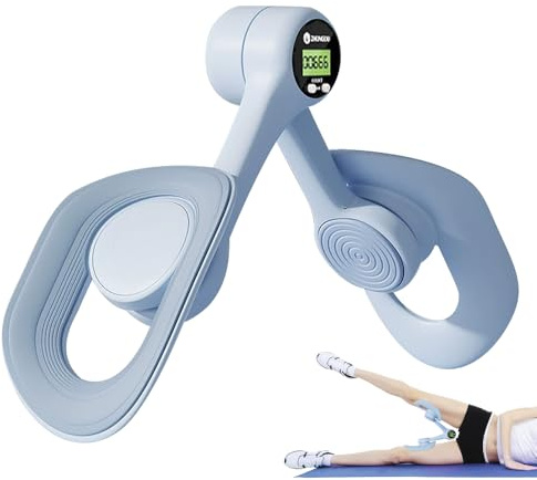 Foreverup Pelvic Floor Strengthener for Women, Thigh Master, Pelvic floor exercise devices, Pelvic Floor Trainer with Counter, Designed for postpartum mothers and people with fat thighs(Blue)