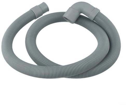 Oniissy 1M 1.5M 2M Flexible Wash Machine Dishwasher Drain Hose | Outlet Water Pipe Extension Drain Hose | For Elbow:22-23MM | For Outlet:20-21MM(1.5m)