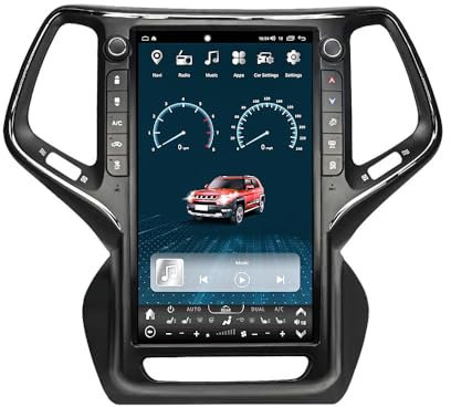 HYMLMY Autoradio Navi Android 15 per J-eep Free Light (2014-2020) Lettore multimediale DVD touchscreen da 13,6 pollici con Carplay wireless Autoradio Navigazione GPS Ricevitore FM BT WiFi HIFI SWC DS