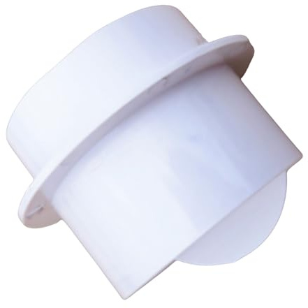 PVC Exhaust Check Valves Air Duct Check Ventilation Device Backflow Preventer Ventilation Pipe Round Valves Backflow Preventer