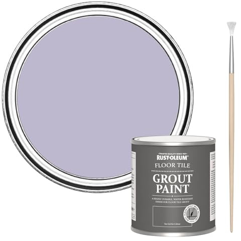 Rust-Oleum Ultra Durable Floor Tile Grout Paint - Wisteria 250ml