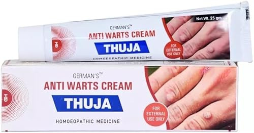 generic homeopathic Thuja Anti Warts Cream (25g) - by homeoking