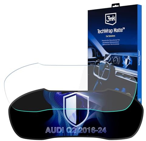 3MK TechWrap Matte Film Protecteur Écran Compteur AUDI Q2 Virtual Cockpit (2016-2024) Mat