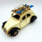 DynaSun Art Voiture ancienne de collection, style rétro vintage, en métal, échelle 1:23, 16 cm