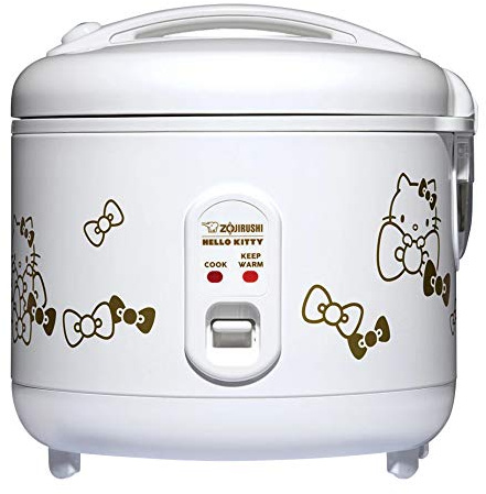 Zojirushi NS-RPC10KTWA Automatic Rice Cooker & Warmer, 5.5-Cup, White