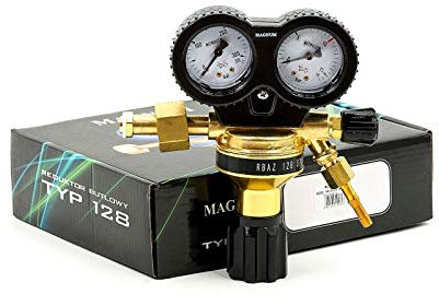 DBA Magnum™ Riduttore di pressione azoto, Acciaio inossidabile, Valvola limitatrice di pressione, 2 porti, Filettato 1/14 in, Uscita G 6.35 mm, Massimo 200 bar, Riduttore di pressione gas