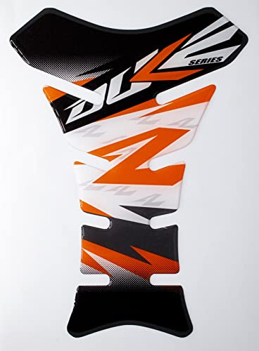 TankPad Tankdeckel, selbstklebend, für KTM Duke 125 250 690 790 1029 v2, Resin, Motorrad, natürlich