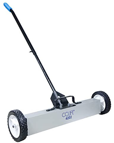 CCLIFE Magnetbesen 60CM Magnetbesen Stark Maximalen 23KG Ausziehbarem Griff