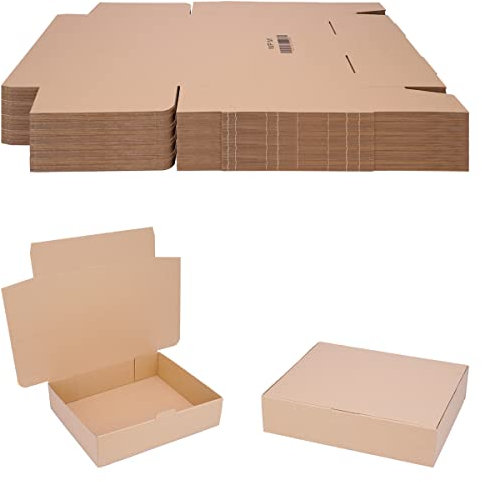 verpacking Faltschachteln 360 x 295 x 85 mm Braun (Außenmaß 365 x 300 x 95 mm) WP M Versandkarton DHL Karton Hermes DPD GLS Verpackung (100 Stück)