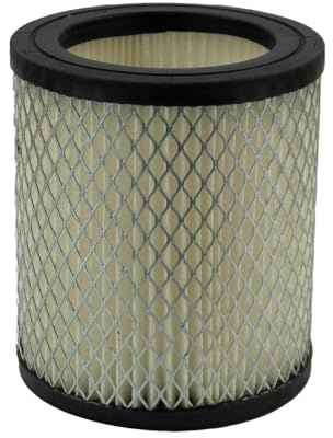 FACILITYS Filtro HEPA Lavable para Aspirador de Cenizas Calientes, Blanco | Filtro HEPA de repuesto lavable compatible con la aspiradora de ceniza caliente FACILITYS, diámetro 10,5 cm, altura 12,3 cm