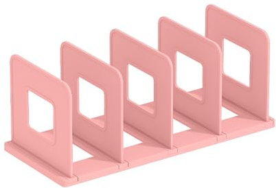 Marte Vanci Stehsammler, Schreibtisch-Aktensortierer, Organizer, Geldbeutel-Organizer,Kunststoff, Zeitschriftenhalter, Bücherregal, Postteiler für Büro, Schreibtisch, Küche, Regal, Schrank, 4 Fächer