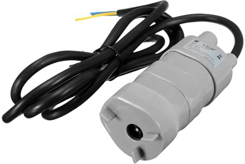 XPJBKC Pompe submersible 12 V, mini pompe à eau 12 V, 840 L/H 5 m Lift Low Noise Pompe à eau, micromoteur, pompes haute performance pour camping-car, caravane, étang, aquarium et fontaine