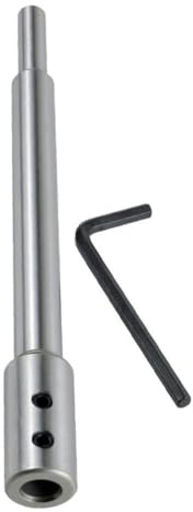 Extensión de broca de metal para carpintería de 173 mm de longitud con llave hexagonal para vástagos de 38 pulgadas