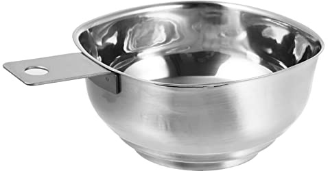 DECORNIJIA Embudo Cuadrado Diseño Robusto y Práctico de Acero Inoxidable de Boca Ancha con Asa en Color Plata Multiusos para Cocina y Restaurante