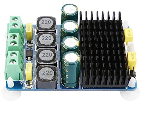 TDA7498 Scheda amplificatore di potenza stereo digitale Amplificatore audio a doppio canale 2x100W ad alte prestazioni per sistemi home theater e progetti audio fai-da-te 75x50mm