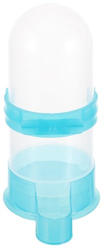 Cabilock Comedero Automático para Pájaros Grande, Dispensador de Agua para Palomas y Codornices, Plástico Duradero, Diseño Desmontable para Fácil Limpieza, Suministro Portátil para Aves