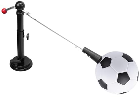 Generisch Einzel Fußball Feel Trainer Tragbares Trainingsgerät zum Kicken | Abgabe Einzel Trainingshilfe für Innen- und Außenbereich, Garten, Hinterhof, Fitnessstudio, Turnhalle, Spielplatz