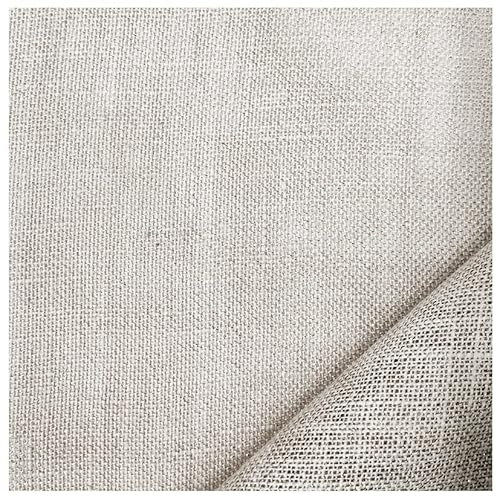 Russo Tessuti Tessuto Juta Sacco Fibra Naturale Panna Country Scampoli Metraggio Allestimenti-Panna-1 x 1,40 mt