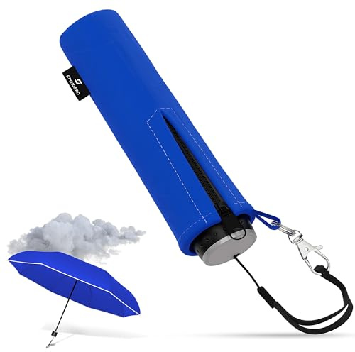 STYNGARD Regenschirm Kinder mit Sicherheitsreflektoren und Reflektorband - Kinder Regenschirm Mädchen & Junge - Kinderschirm - Schirm für Schulranzen Modell STOCKHOLM