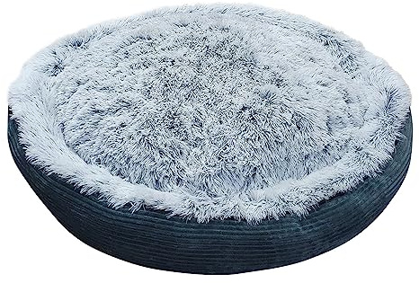 Nobby 61954 Komfortbett rund Classic SEDA grau D x H: Ø 75 x 12 cm