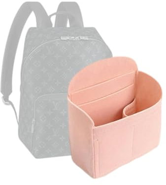 LinerLink Taschen-Organizer für LV Discovery Rucksack PM (29 x 38 x 20 cm) | handgefertigter Tascheneinsatz | 2 mm Filztascheneinsatz | Damenhandtaschenformer (schwarz)