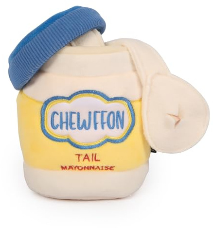 CHEWFFON Schnüffel-Knister-Spielzeug zur geistigen Förderung | Interaktives Mayonnaise-Glas-Puzzle-Leckerli-Spielzeug, Versteckspiel-Nasenarbeit gegen Langeweile, für Hunde aller Größen