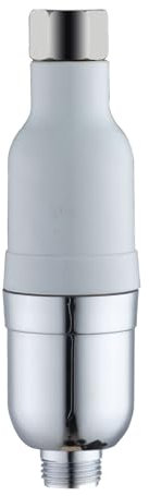 Ucha Raws 5-Mikron Erneuerbar Water Inline Duschfilter Reduziert Partikel Skalierung Chlor Schwermetallen um bis zu 95 Prozent, Universal G1/2 Geeignet für alle Duschschläuche und Wasserhähne (002)