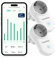 GreenSun WLAN Steckdose Wifi Steckdose Stromzähler für Steckdose Stromverbrauchsmesser Strommessgerät Steckdose Zeitschaltuhr Steckdose 16A VeSync Steckdose, 2er Steckdose Stromzähler