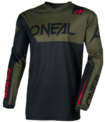 O'NEAL Element Jersey Mens Racewear V26 Black/Olive Medium