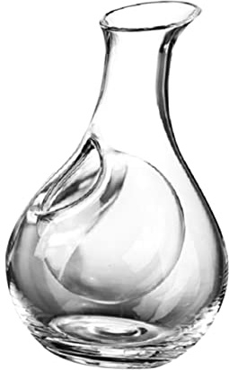 Zerodeko 3 pièces Carafe à Vin Verre sans Décanter Transparent Élégant pour Maison Bar et Restaurant Améliore Larôme Vin