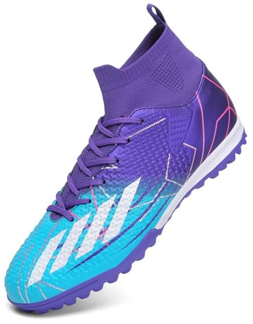 Football Boots Boys Astro Turf Men Indoor Futsal Shoes Unisex Youth Rugby Shoes Adult AG FG TF Wide Training Sneaker Breathable