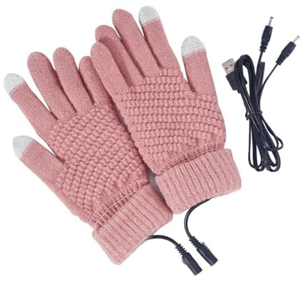 Mocoocouture Winter USB Heizhandschuhe Mit Touchscreens Fähigkeit Weich Bequem Bequem Einfach Zu Reinigen Für Innen Und Außen Und Außenhandschuhe Innenbereich Außenhandschuhe