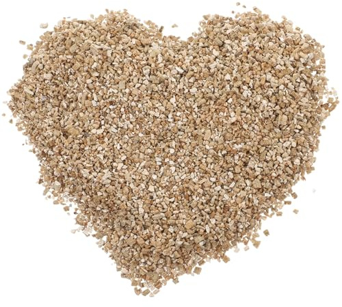 WEKADRIN Vermiculite Horticole Fine 3L Granulés de Vermiculite Neutre Ph pour Germination et Croissance des Plantes Champignons et Bûches en Céramique Aération Améliorée pour Jardinage